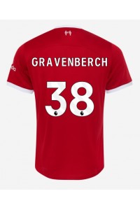 Fotbalové Dres Liverpool Ryan Gravenberch #38 Domácí Oblečení 2023-24 Krátký Rukáv